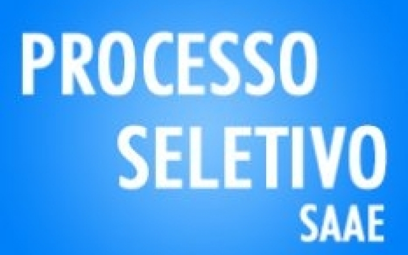 Processo Seletivo 001-2016